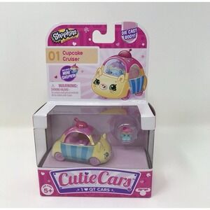 Shopkins Cutie Cars #1 'Cupcake Cruiser' Die Cast New in Box!